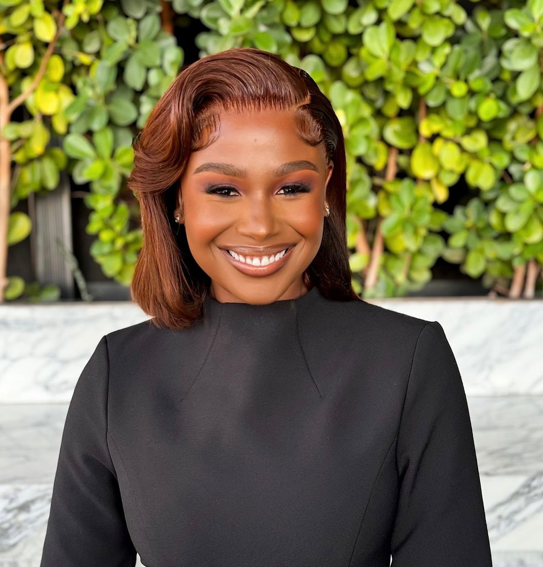 12" Cinnamon Bob Wig
