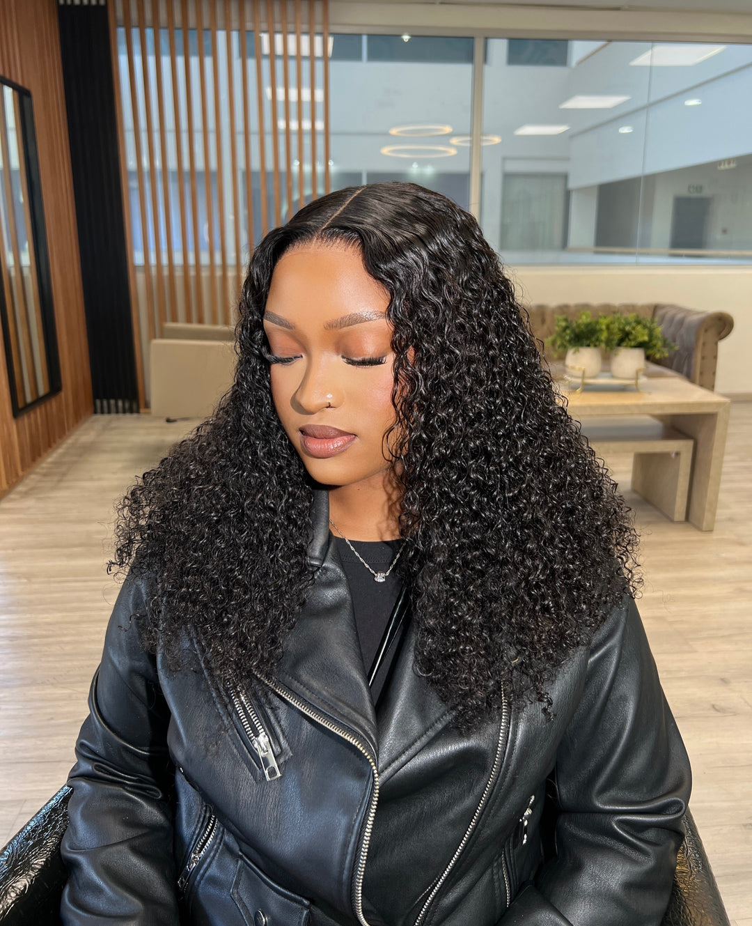 18" Glueless Jerry Curl