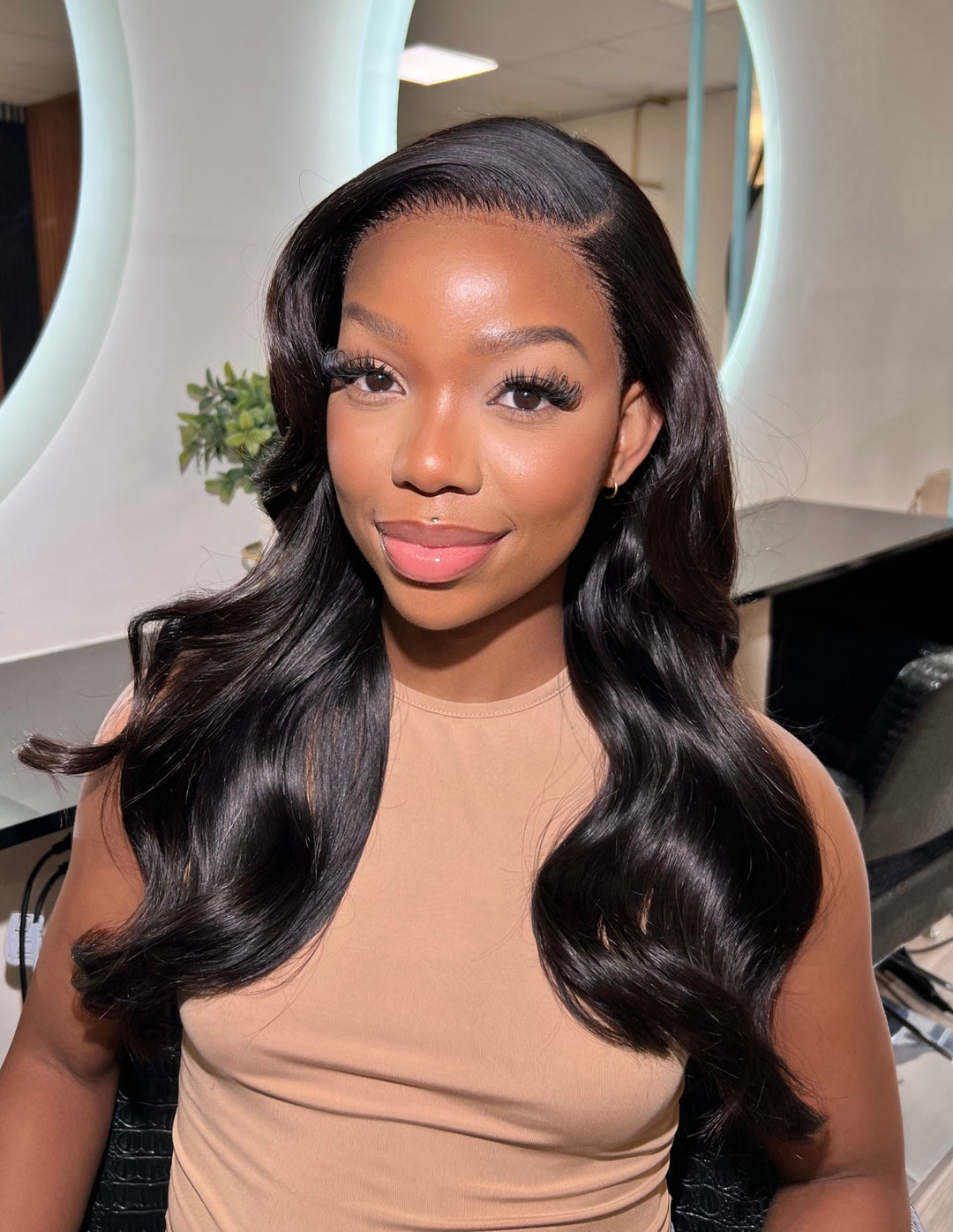 22” 13x4 Luxe Frontal Wig (Sleek full density)