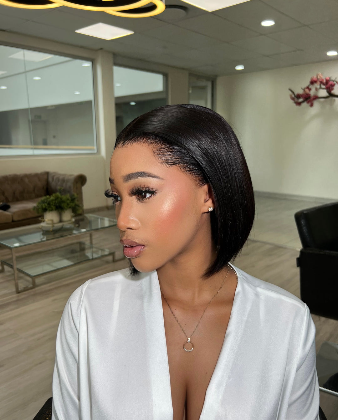 8” M-Hairline Bob Wig
