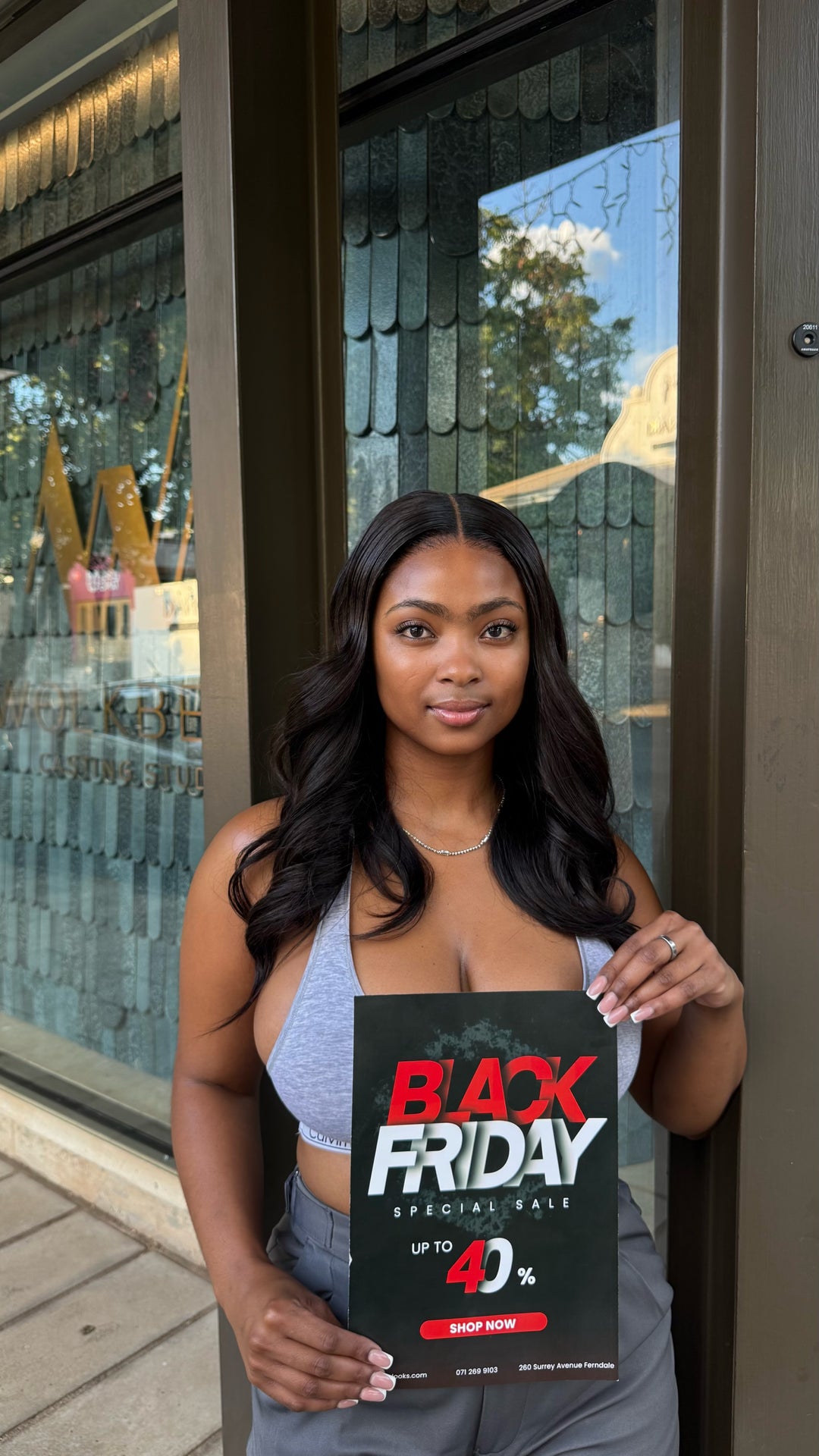 Pre-cut 5x5 HD Glueless 20" Wig