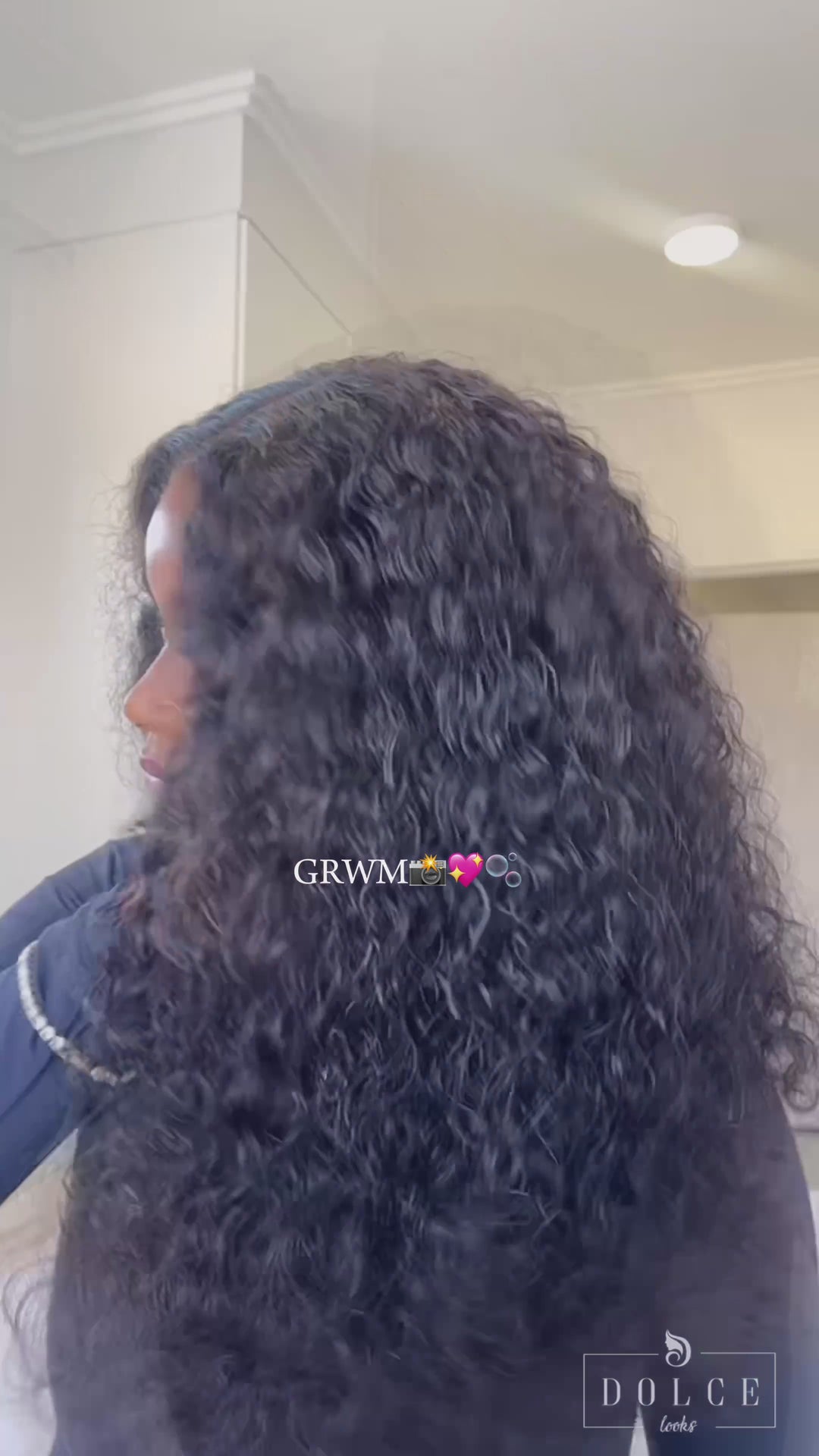 16" 5x5 Glueless Curly Unit